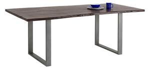Harmony Dark jedálenský stôl tmavosivý 160x80