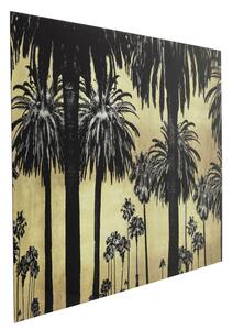 Metallic Palms sklenený obraz 180x120cm
