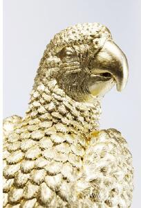 Parrot dekoračná nádoba papagáj čierna/zlatá