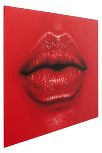 Red Lips obraz červený 120x80 cm