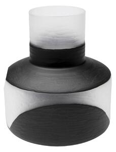 Shadow váza sivo-čierna 34 cm