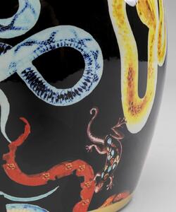 Snake Party váza viacfarebná 22 cm