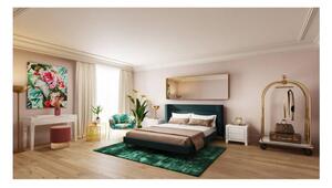 Tivoli manželská posteľ 160x200 cm zelená
