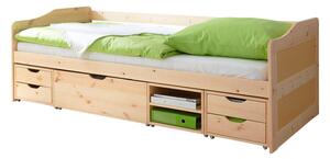 POSTEĽ S ÚLOŽNÝM PRIESTOROM, 90/200 cm farba borovice Livetastic - Postele, Online Only