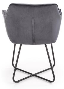 Jedálenská stolička SCK-377 sivá