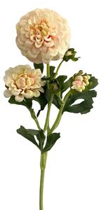 Umelá georgína 52 cm – Real Touch dekorácia - 51 - 70 cm