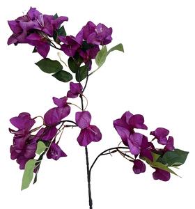 Umelá vetva Bougainvillea 78 cm – fialová dekorácia - Růžová - 71 - 90 cm