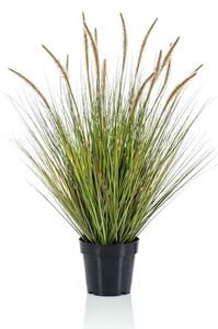 Umelá tráva Pennisetum 85 cm – v kvetináči - 71 - 90 cm