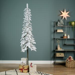 Umelý vianočný stromček Alpine 210 cm – realistický vzhľad - So snehom