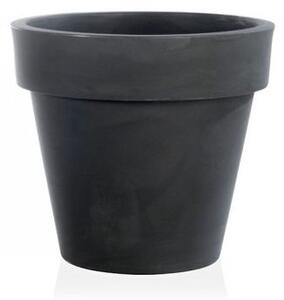 Antracitový dekoratívny kvetináč Gigantus 50 cm - Antracit - 31 - 50 cm