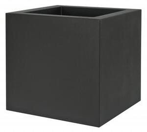 Antracitový kvetináč Kube 50 cm - Antracit - 31 - 50 cm - Europlast