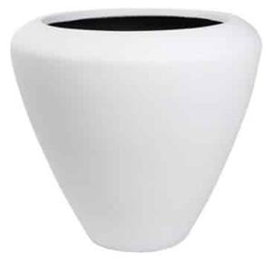 Váza na kvety Florence biela 40 cm – elegantný dizajn - Biela - 31 - 50 cm