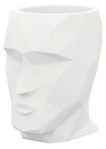 Vondom Adan dekoratívny kvetináč biely 42 cm – moderný dizajn - Biela - 31 - 50 cm - Vondom