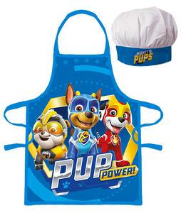 DETSKÁ ZÁSTERA S ČIAPKOU PAW PATROL 45X50 CM, 2X33CM VZOROVANÁ