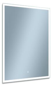 Venti Prymus zrkadlo 60x80 cm odĺžnikový s osvetlením strieborná 5907459662290