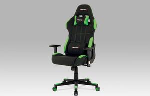 Kancelárska stolička KA-F02 látka / plast Autronic Zelená