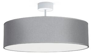 NOWODVORSKI Závesné moderné LED osvetlenie VIOLET, 3xE27, 25W, 50cm, okrúhle, šedé