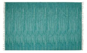 Tyrkysovomodrý koberec Eco Rugs Tribe, 80 × 150 cm