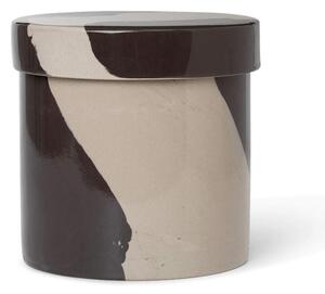 Ferm Living Dóza Inlay Large, sand/brown