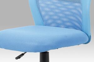 Kancelárska stolička MESH KA-V101 látka / ekokoža / plast AUTRONIC Modrá