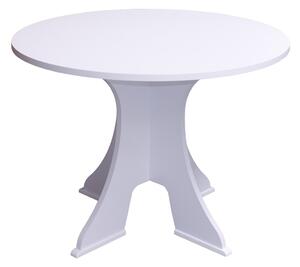 Jedálenský stôl WAZEER biela