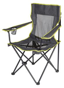 Rocktrail Skladacia kempingová stolička (sivá/žltá) (100361502)