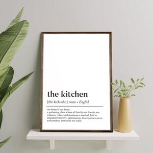 Plagát v ráme 50x70 cm Kitchen – Wallity