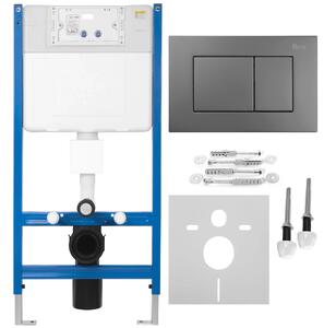 Podomietkový WC systém K011A-Q + tlačidlá J Titan