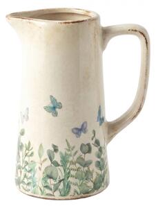 Decoration Can Beige Ceramic - 16*11*20 cm - Clayre & Eef