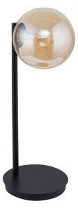 SIGMA Moderná stolná lampa ROMA, 1xG9, 25W, jantárové sklo