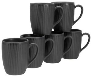 SADA HRNČEKOV NA KÁVU Vesuvio Black 6-dielne Creatable - Hrnčeky & šálky, Online Only