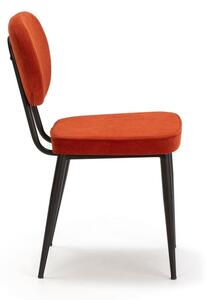Oranžové jedálenské stoličky v súprave 2 ks Zenit – Marckeric