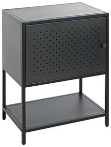NOČNÝ STOLÍK, čierna, 45/60/30 cm - Nočné stolíky, Online Only