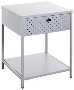 NOČNÝ STOLÍK, sivá, 40/53/40 cm - Nočné stolíky, Online Only