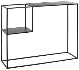 KONZOLOVÝ STOLÍK, čierna, kov, 100/30/80 cm - Online Only obývacie izby, Online Only