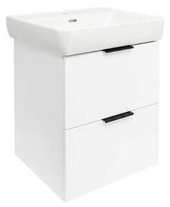 Skrinka pod umývadlo bez umývadla Laufen PRO A 52,9x69,4x50,9 cm biela lesk RE010550228060