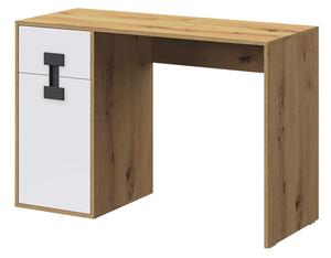 Písací stôl Tikrote 120 TE10, Farby: dub artisan / dub artisan lesk Mirjan24 5903211173769