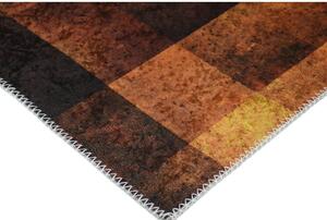 Oranžový umývateľný koberec 50x80 cm - Vitaus