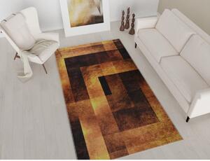 Oranžový umývateľný koberec 160x230 cm - Vitaus