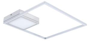 RABALUX LED stropné dizajnové osvetlenie SIRIUS, 30W, denná biela, chrómované, štvorcové