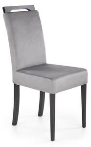 Halmar Jedálenská stolička CLARION 2 velvet sivá