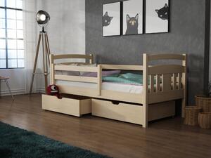 Detská posteľ 80 x 180 cm Kayla (s roštom a úl. priestorom) (borovica). Vlastná spoľahlivá doprava až k Vám domov. 1012808