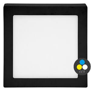 ECOLITE Stropné bodové LED svetlo RAFA 2, 30cm, IP20, 25W, 2260lm, čierne