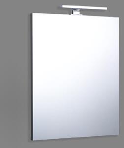 Zrkadlo Do Kúpeľne Univerzálne 80x60 S Chróm Lampou 20cm