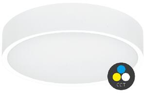 ECOLITE Vonkajšie stropné LED osvetlenie MARTIN, 25W, 2750lm, IP65, biele