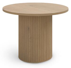 Rozkladací jedálenský stôl Ovalio 100-188x75 - dub cremona