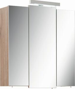 ZRKADLOVÁ SKRINKA, farba duba, 68/73/20 cm Xora - Kúpeľňové skrinky