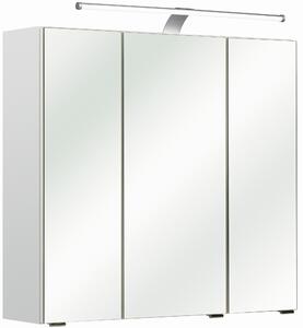 ZRKADLOVÁ SKRINKA, biela, 75/70/20 cm Xora - Kúpeľňové skrinky