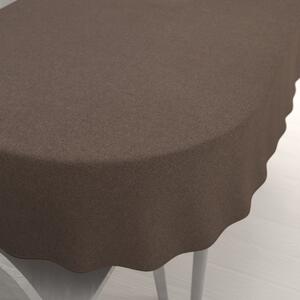 Biante Dekoračný oválny obrus BKR-504 Hnedý 60x100 cm