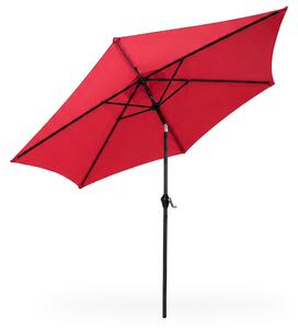 Ak furniture Záhradný slnečník ORIENT 270 cm červený